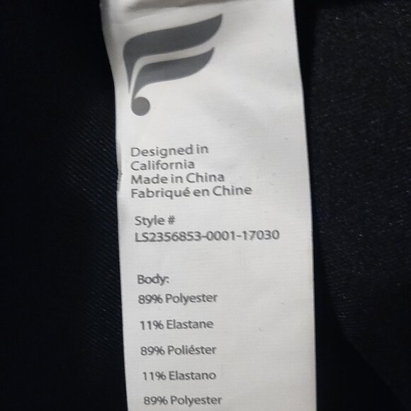 Fabletics Black Barrier Oversized Scuba 1/2 Zip Pullover NEW WITH TAGS SMALL - Picture 3 of 9